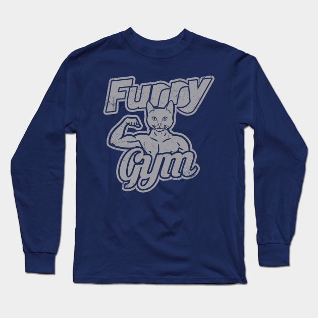 Furry Gym Long Sleeve T-Shirt by absolemstudio